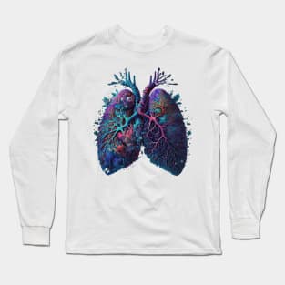 Trippy Lungs Long Sleeve T-Shirt